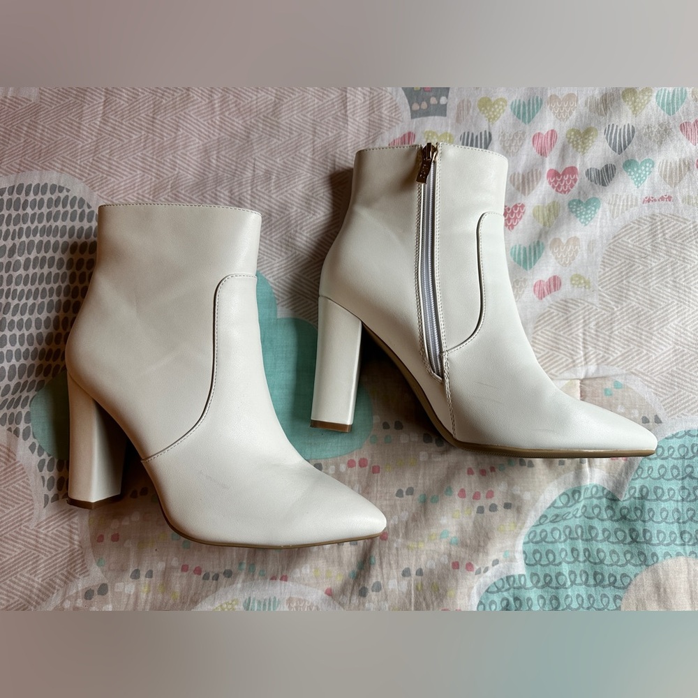 White Booties